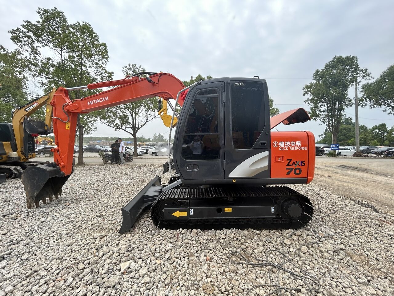 Hitachi zx70 - Crawler excavator: picture 1 Hitachi zx70 - Crawler excavator: picture 1