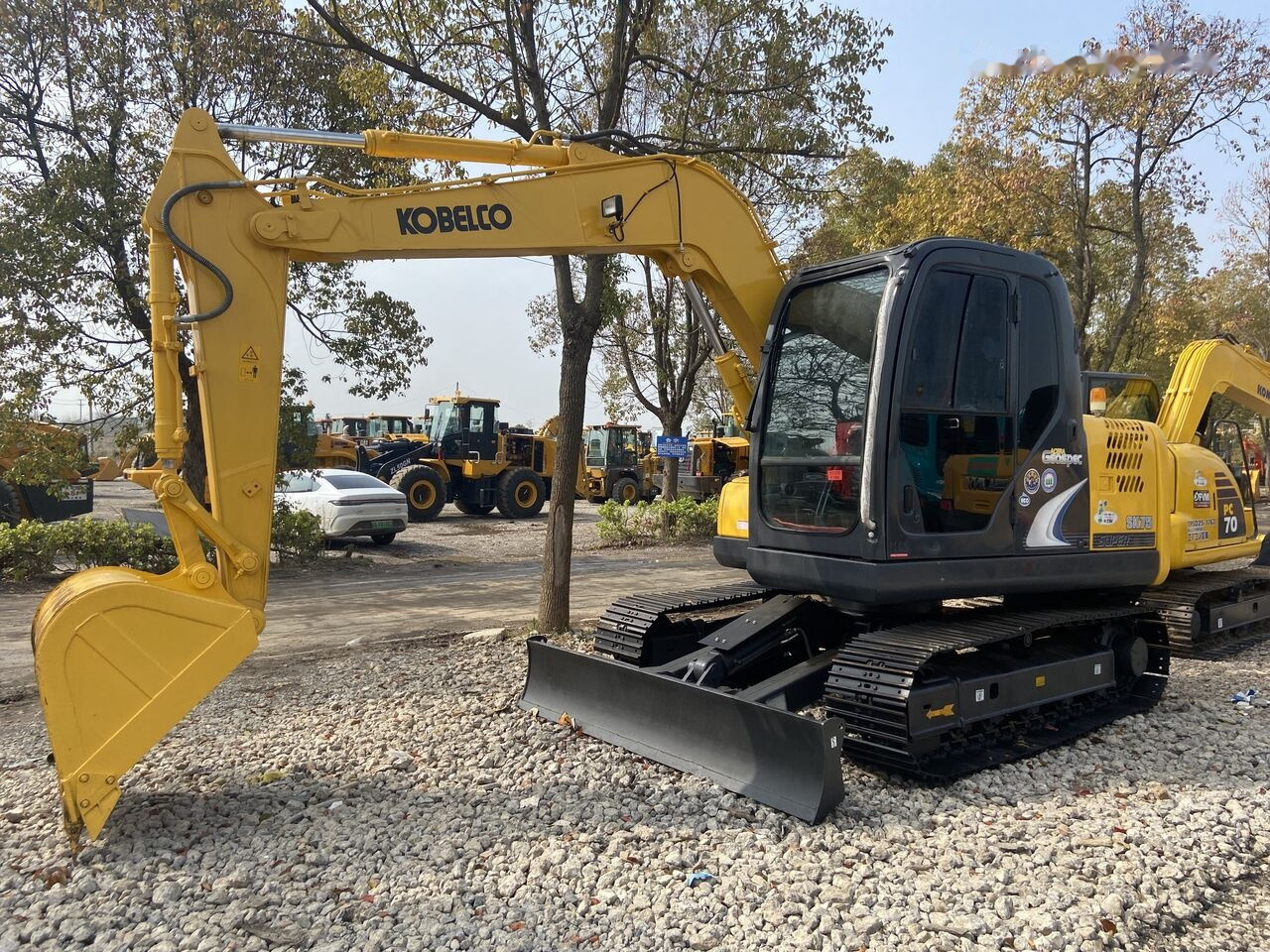 Mini excavator Kobelco SK75-8: picture 6 Mini excavator Kobelco SK75-8: picture 6