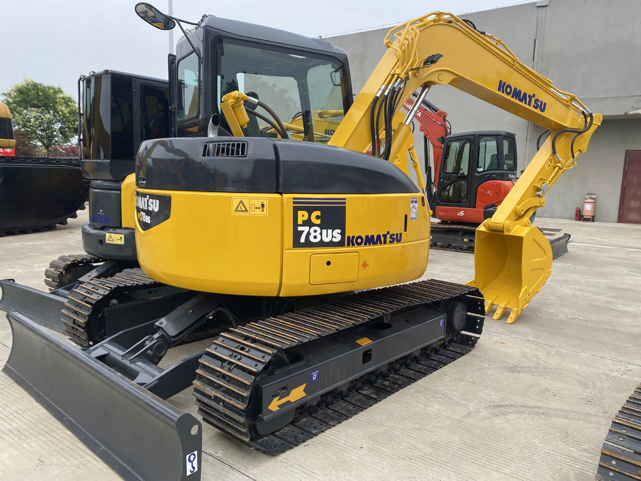 Komatsu PC78US - Mini excavator: picture 1 Komatsu PC78US - Mini excavator: picture 1