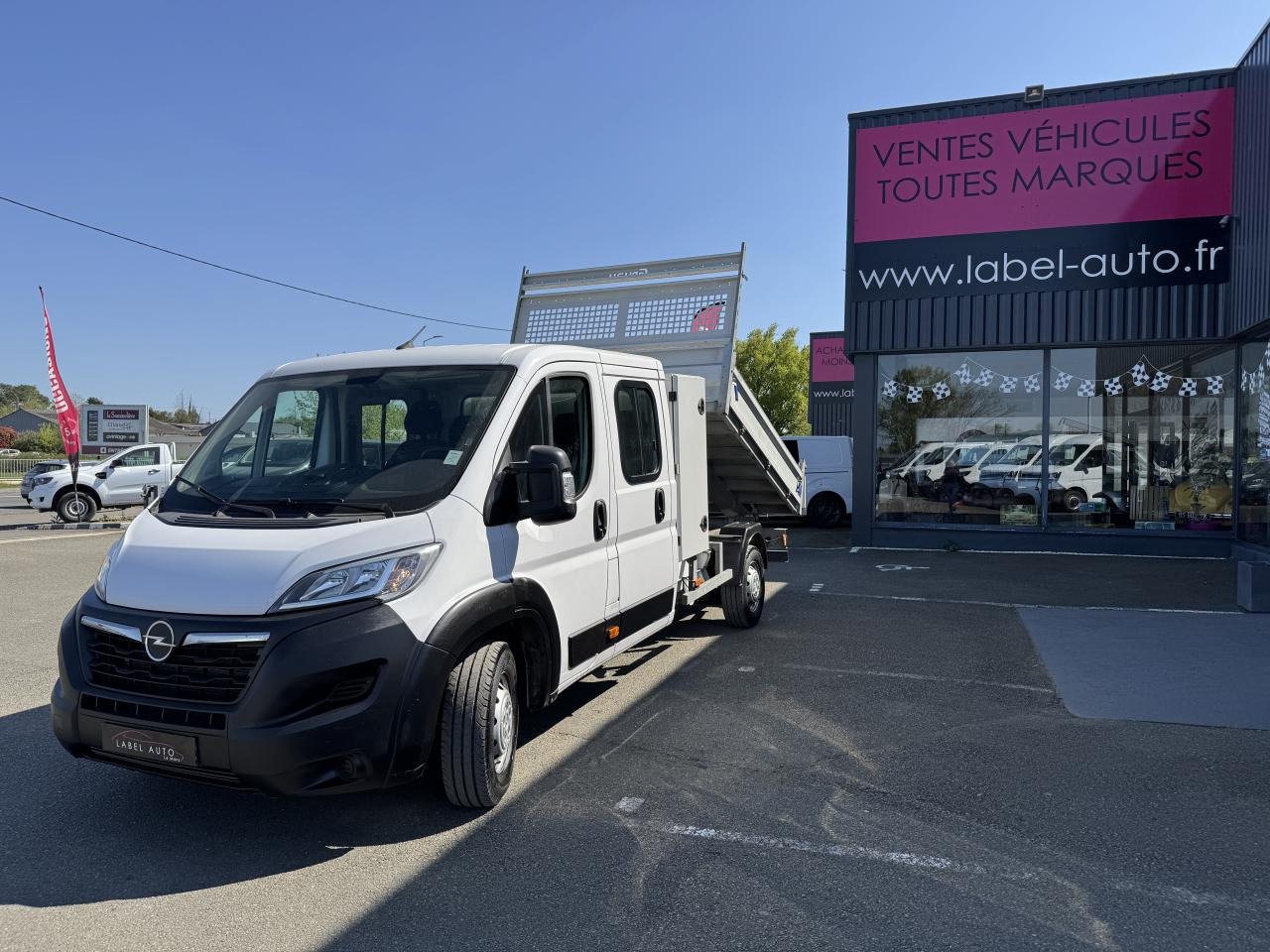 OPEL Movano 3.5t L3 2.2 HDi S&S Maxi - 165CH 2021 BENNE DOUBLE CABINE Benne Double Cabine Trive - Tipper van: picture 5 OPEL Movano 3.5t L3 2.2 HDi S&S Maxi - 165CH 2021 BENNE DOUBLE CABINE Benne Double Cabine Trive - Tipper van: picture 5