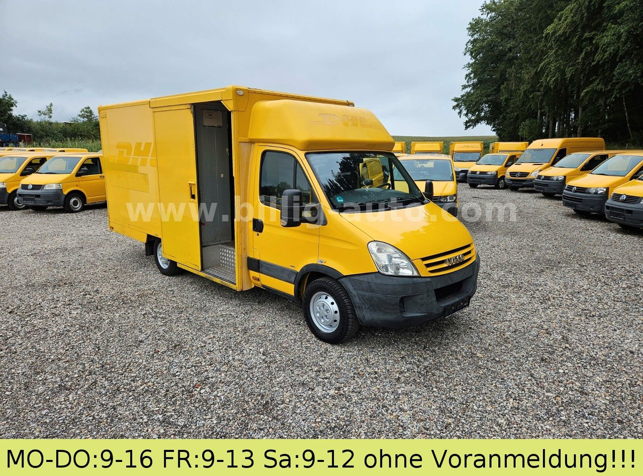 Iveco Daily 1.Hd Koffer Regale Integralkoffer DHL POST - Closed box van: picture 1 Iveco Daily 1.Hd Koffer Regale Integralkoffer DHL POST - Closed box van: picture 1