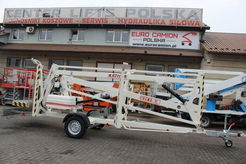 New Trailer mounted boom lift Matilsa Parma 15 nowy podnośnik koszowy na przyczepie: picture 9