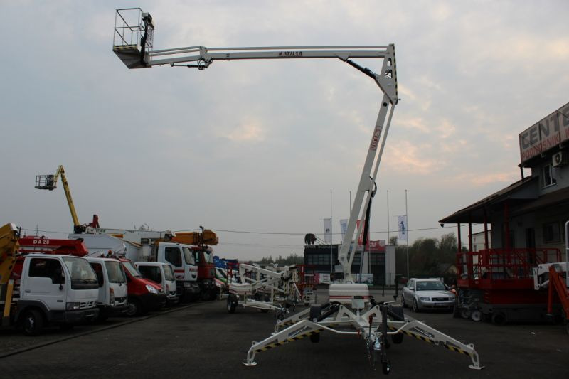 New Trailer mounted boom lift Matilsa Parma 15 nowy podnośnik koszowy na przyczepie: picture 16