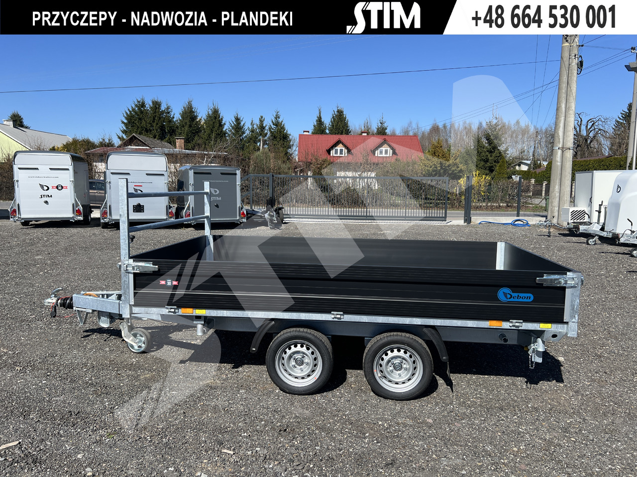 CHEVAL LIBERTÉ PW 3.3E - Tipper trailer: picture 2 CHEVAL LIBERTÉ PW 3.3E - Tipper trailer: picture 2
