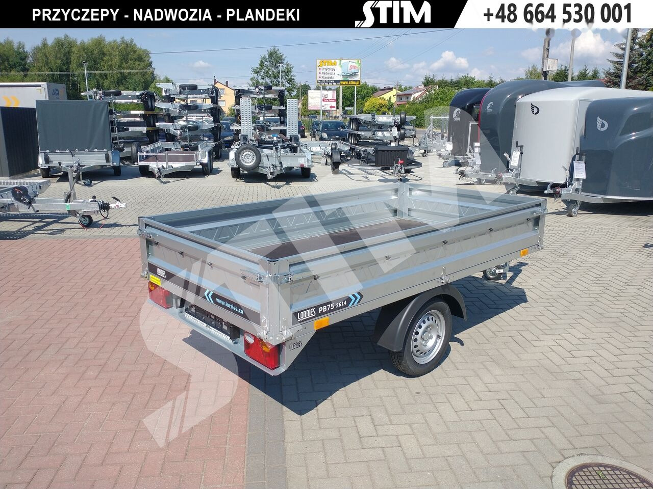 Lorries PB75-2614/1 - Car trailer: picture 1 Lorries PB75-2614/1 - Car trailer: picture 1