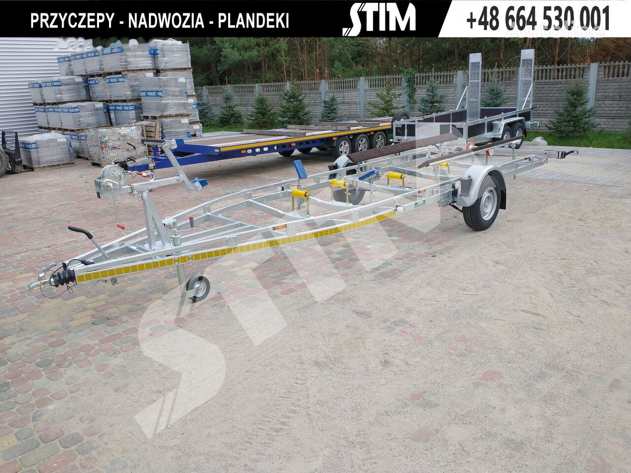 Stim L21/PŁ-ST/65-18 - Boat trailer: picture 4 Stim L21/PŁ-ST/65-18 - Boat trailer: picture 4