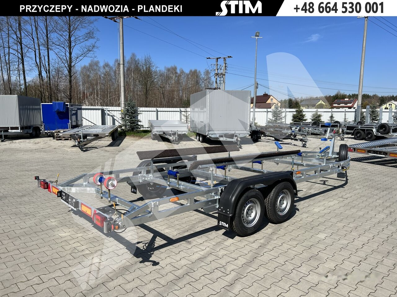 Stim L22/PŁ-PH/75-27 DALPOL - PHOBOS 25 - Boat trailer: picture 3 Stim L22/PŁ-PH/75-27 DALPOL - PHOBOS 25 - Boat trailer: picture 3