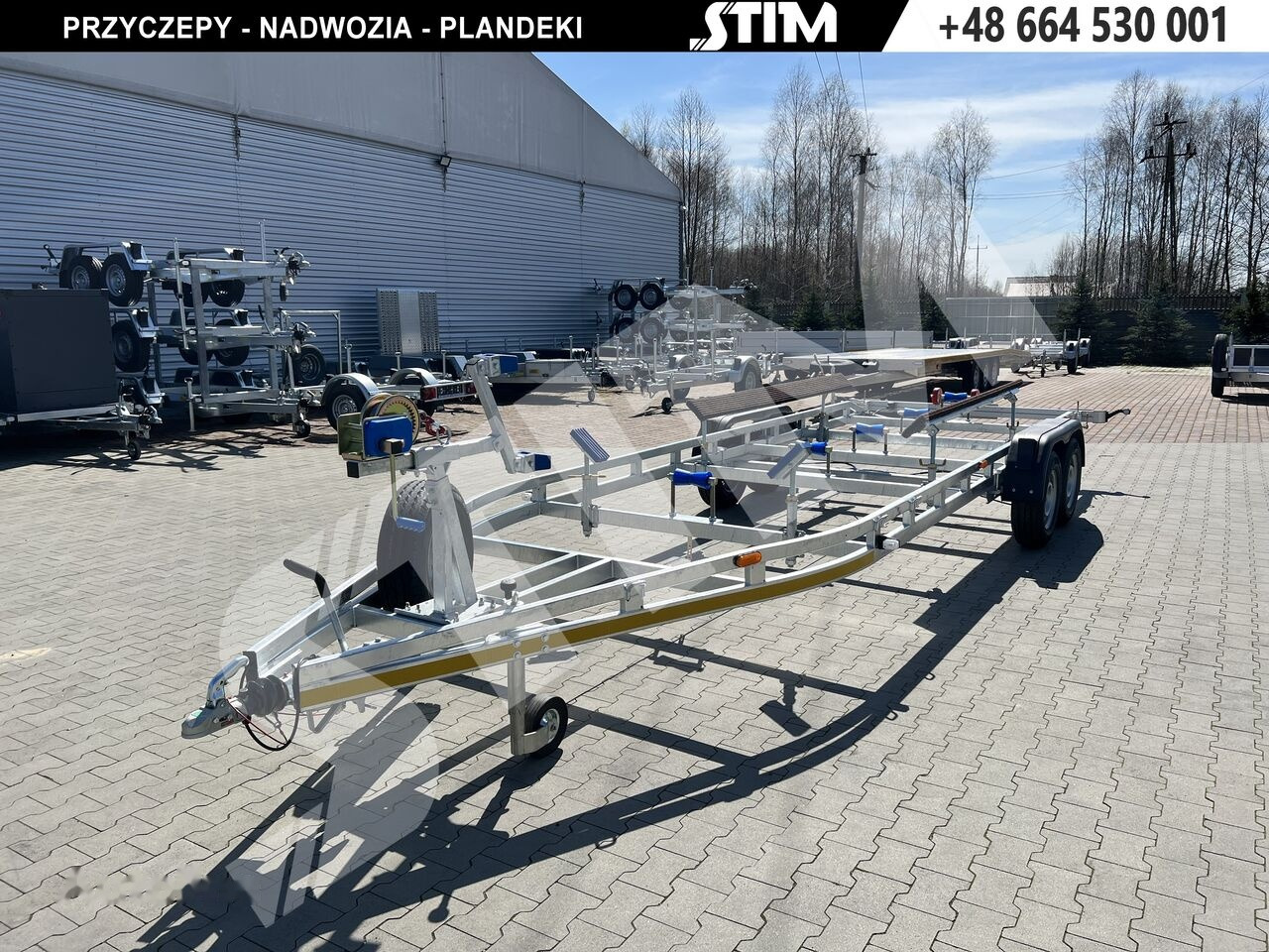 Stim L22/PŁ-PH/75-27 DALPOL - PHOBOS 25 - Boat trailer: picture 1 Stim L22/PŁ-PH/75-27 DALPOL - PHOBOS 25 - Boat trailer: picture 1