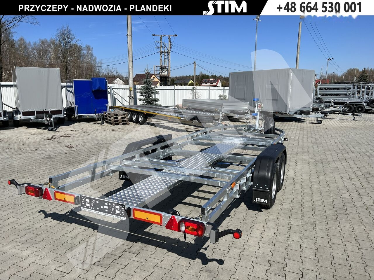 Stim L22/PŁ-SA/70-27 - SATURN 25 - Boat trailer: picture 2 Stim L22/PŁ-SA/70-27 - SATURN 25 - Boat trailer: picture 2
