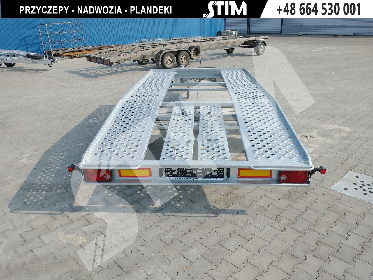 Stim L22/PP-TS/40-27S - Autotransporter trailer: picture 5 Stim L22/PP-TS/40-27S - Autotransporter trailer: picture 5
