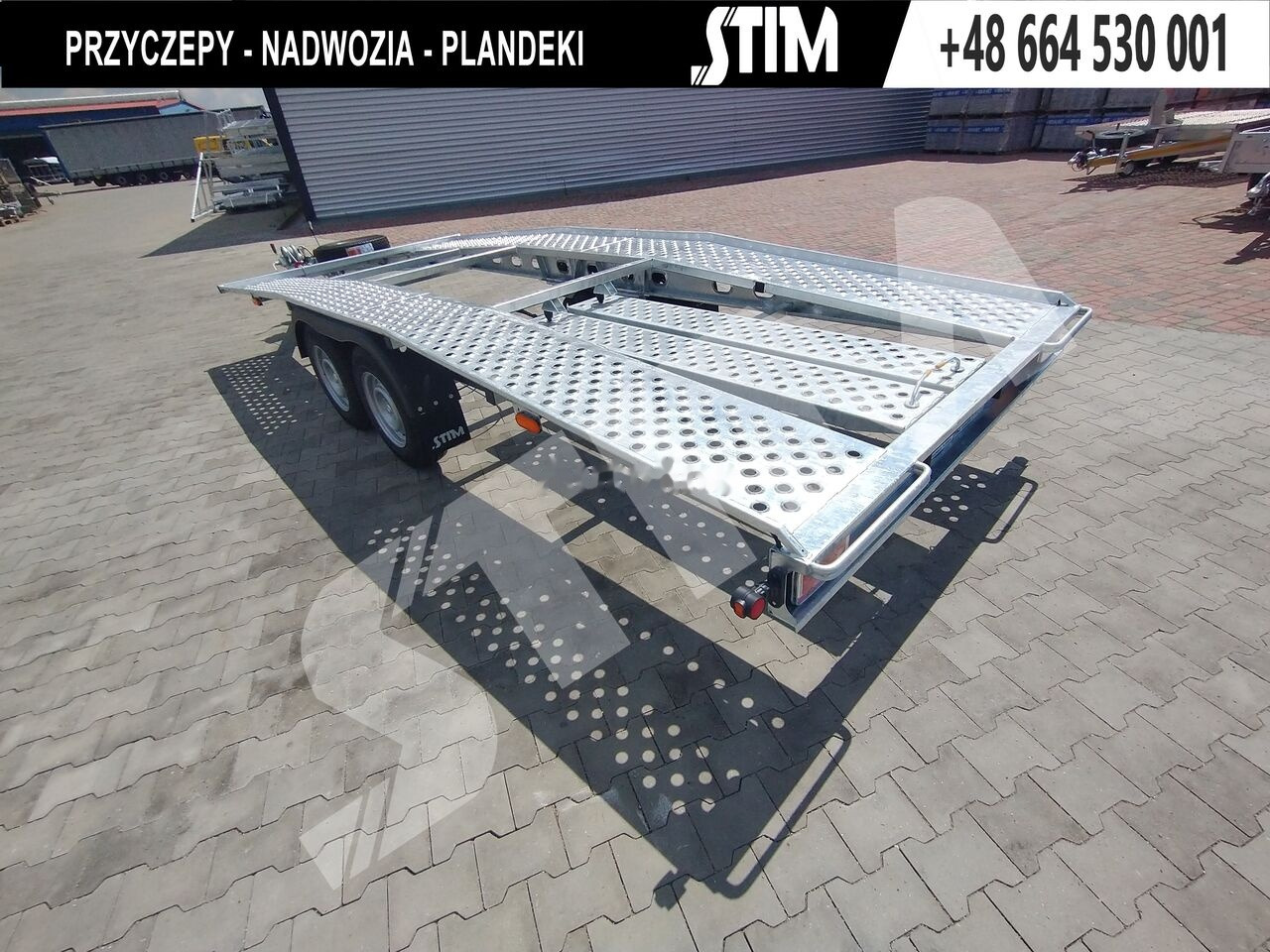 Stim L22/PS-TS/50-30S - Autotransporter trailer: picture 5 Stim L22/PS-TS/50-30S - Autotransporter trailer: picture 5