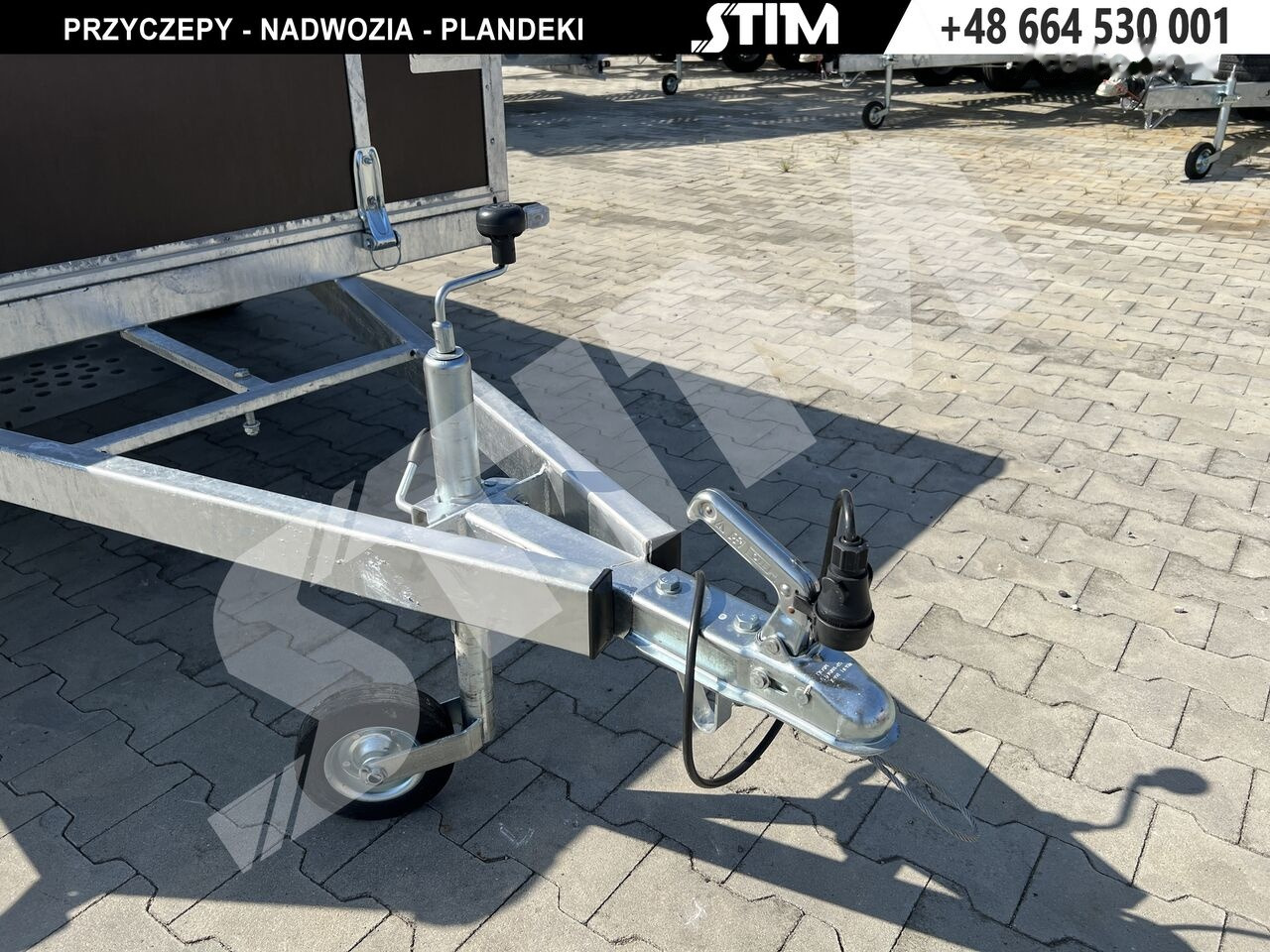 Stim S11-075/3415R + przednia burta otwierana + wzmocnienie ramy - Car trailer: picture 5 Stim S11-075/3415R + przednia burta otwierana + wzmocnienie ramy - Car trailer: picture 5