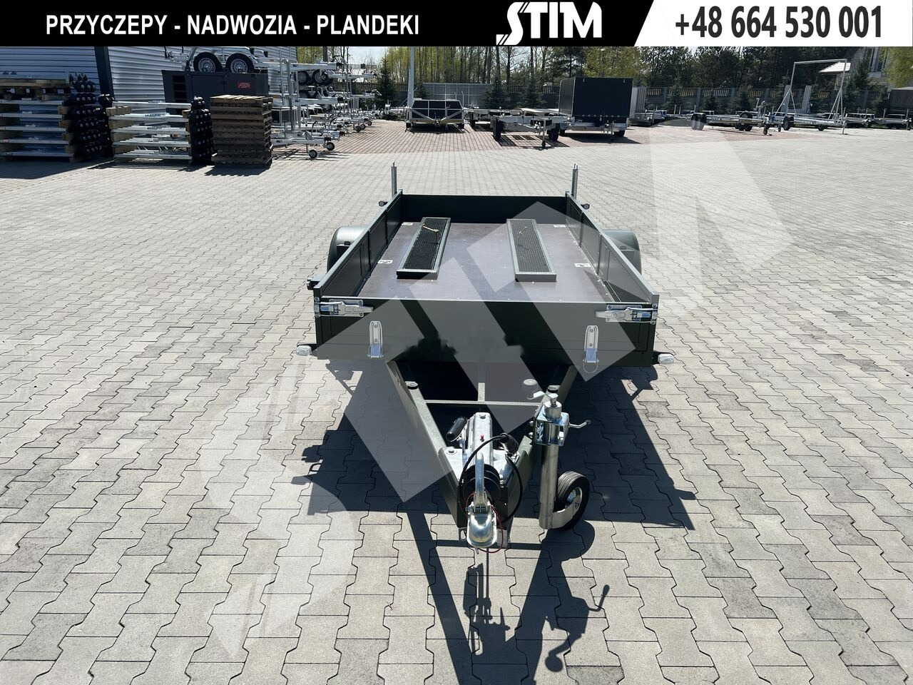 Stim S21-1,3/3515 (malowana proszkowo) - Dropside/ Flatbed trailer: picture 5 Stim S21-1,3/3515 (malowana proszkowo) - Dropside/ Flatbed trailer: picture 5