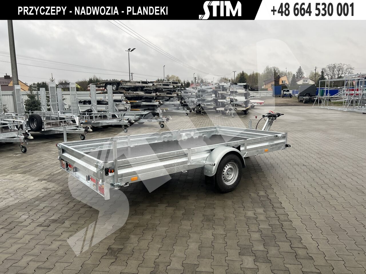 Stim S21-1,8/4020 - Dropside/ Flatbed trailer: picture 3 Stim S21-1,8/4020 - Dropside/ Flatbed trailer: picture 3