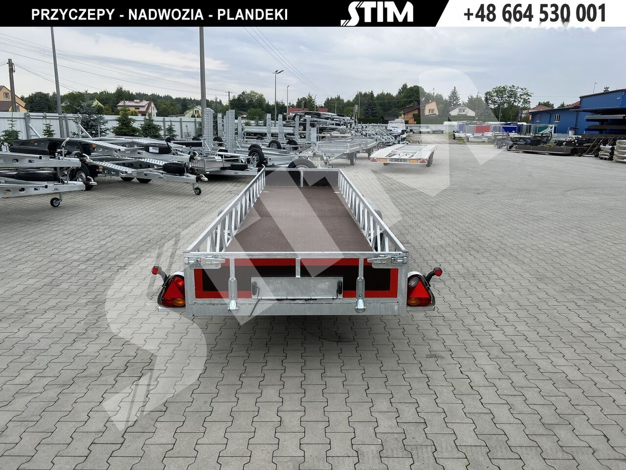 Stim S22-27/6015DŁ - dłużyca - Dropside/ Flatbed trailer: picture 4 Stim S22-27/6015DŁ - dłużyca - Dropside/ Flatbed trailer: picture 4