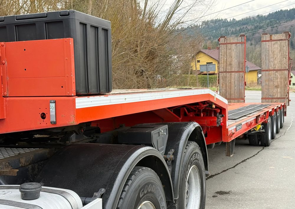 Low loader semi-trailer Goldhofer Naczepa Niskopodłogowa Goldhofer * 4 Osie * Bardzo Dobry Stan *Niskopodwozie: picture 25
