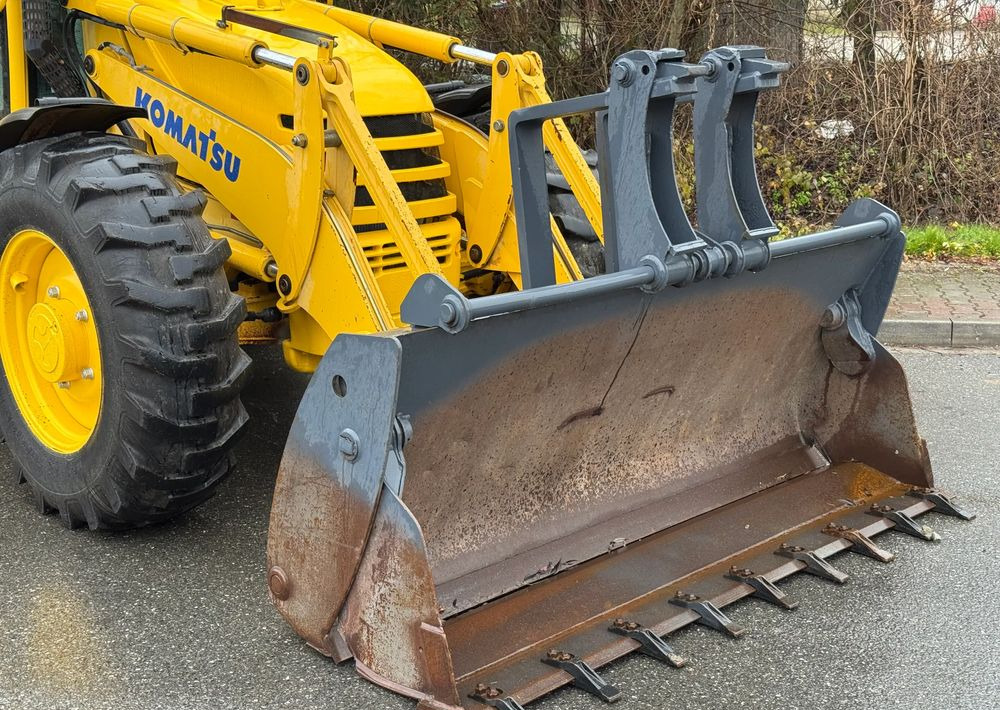 Komatsu * Koparko Ładowarka * Komatsu WB 97 S Utility * - Backhoe loader: picture 3 Komatsu * Koparko Ładowarka * Komatsu WB 97 S Utility * - Backhoe loader: picture 3