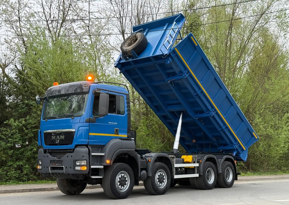 MAN * Kiper * Wywrotka * 35-440 * MAN TGS * 8X8 * Bordmatic * Bardzo Dobry Stan - Tipper: picture 1 MAN * Kiper * Wywrotka * 35-440 * MAN TGS * 8X8 * Bordmatic * Bardzo Dobry Stan - Tipper: picture 1