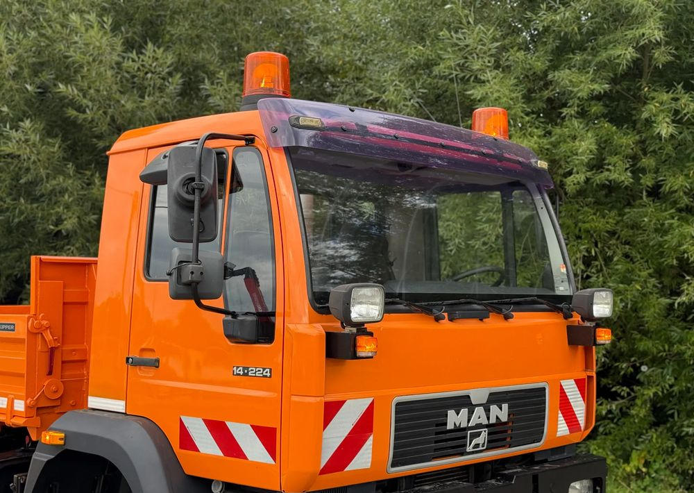 MAN * MAN 14-220 * Kiper Wywrotka Meiller * 4x4 * Zimowe Utrzymanie * Unimog * - Tipper: picture 5 MAN * MAN 14-220 * Kiper Wywrotka Meiller * 4x4 * Zimowe Utrzymanie * Unimog * - Tipper: picture 5