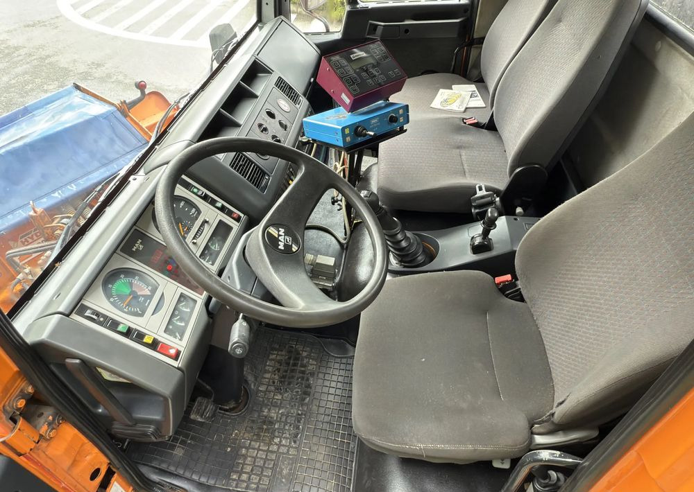 Tipper MAN * MAN LE 10.220 *Kiper Wywrotka * 4x4 * Pług Piaskarka * Zimowe Utrzymanie * Sprowadzony * HDS MKG *: picture 16
