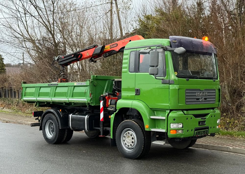 MAN * MAN TGA 18-360 * Kiper Wywrotka * 4x2 * Kran Palfinger PK 9501 Sprowadzony - Tipper: picture 2 MAN * MAN TGA 18-360 * Kiper Wywrotka * 4x2 * Kran Palfinger PK 9501 Sprowadzony - Tipper: picture 2