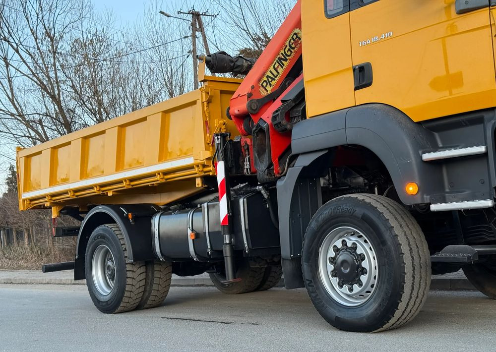 MAN * MAN TGA 18-410 * KIPER WYWROTKA * 4x4 * HDS Palfinger PK16500* Sprowadzony* Bardzo Dobry Stan * - Tipper: picture 5 MAN * MAN TGA 18-410 * KIPER WYWROTKA * 4x4 * HDS Palfinger PK16500* Sprowadzony* Bardzo Dobry Stan * - Tipper: picture 5