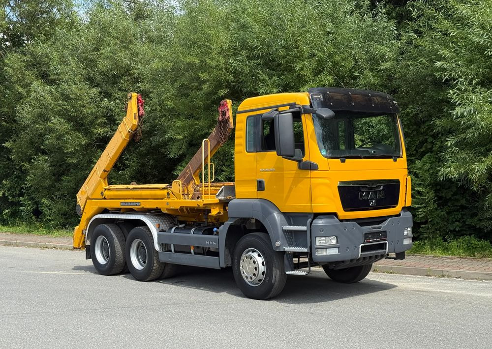 MAN * Sprowadzony * MAN TGS * 6x4 * Bramowiec * Bardzo Dobry Stan * Meiller Kiper * - Skip loader truck: picture 2 MAN * Sprowadzony * MAN TGS * 6x4 * Bramowiec * Bardzo Dobry Stan * Meiller Kiper * - Skip loader truck: picture 2