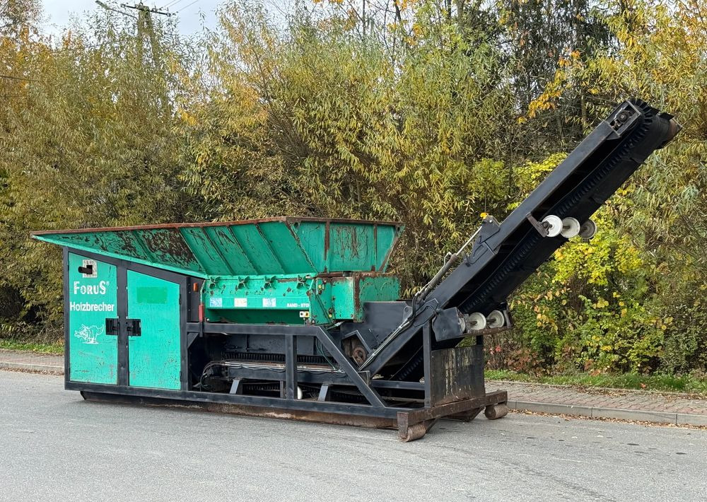 Terex * Rozdrabniacz Wolnoobrotowy Forus HB 170 * Sprowadzony * Serwisowany * 100% Sprawny - Crusher: picture 3 Terex * Rozdrabniacz Wolnoobrotowy Forus HB 170 * Sprowadzony * Serwisowany * 100% Sprawny - Crusher: picture 3