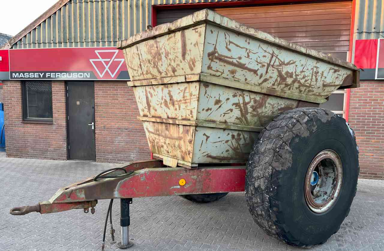 Gronddumper, zandkipper, enkelas, landbouwtransport - Farm tipping trailer/ Dumper: picture 2 Gronddumper, zandkipper, enkelas, landbouwtransport - Farm tipping trailer/ Dumper: picture 2