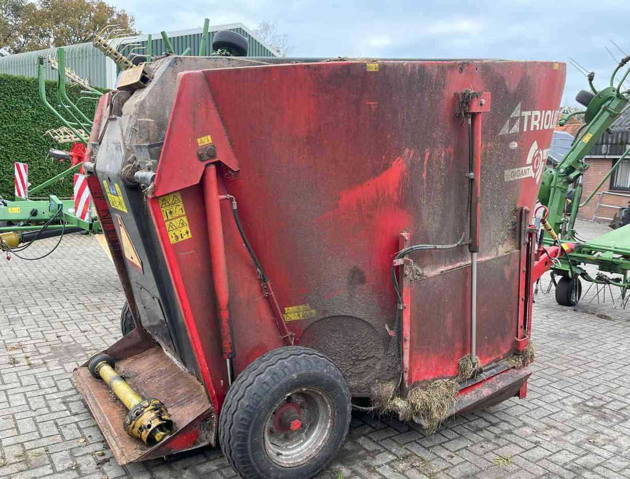 Trioliet Gigant 900 voermengwagen *Verkocht/sold* - Forage mixer wagon: picture 3 Trioliet Gigant 900 voermengwagen *Verkocht/sold* - Forage mixer wagon: picture 3