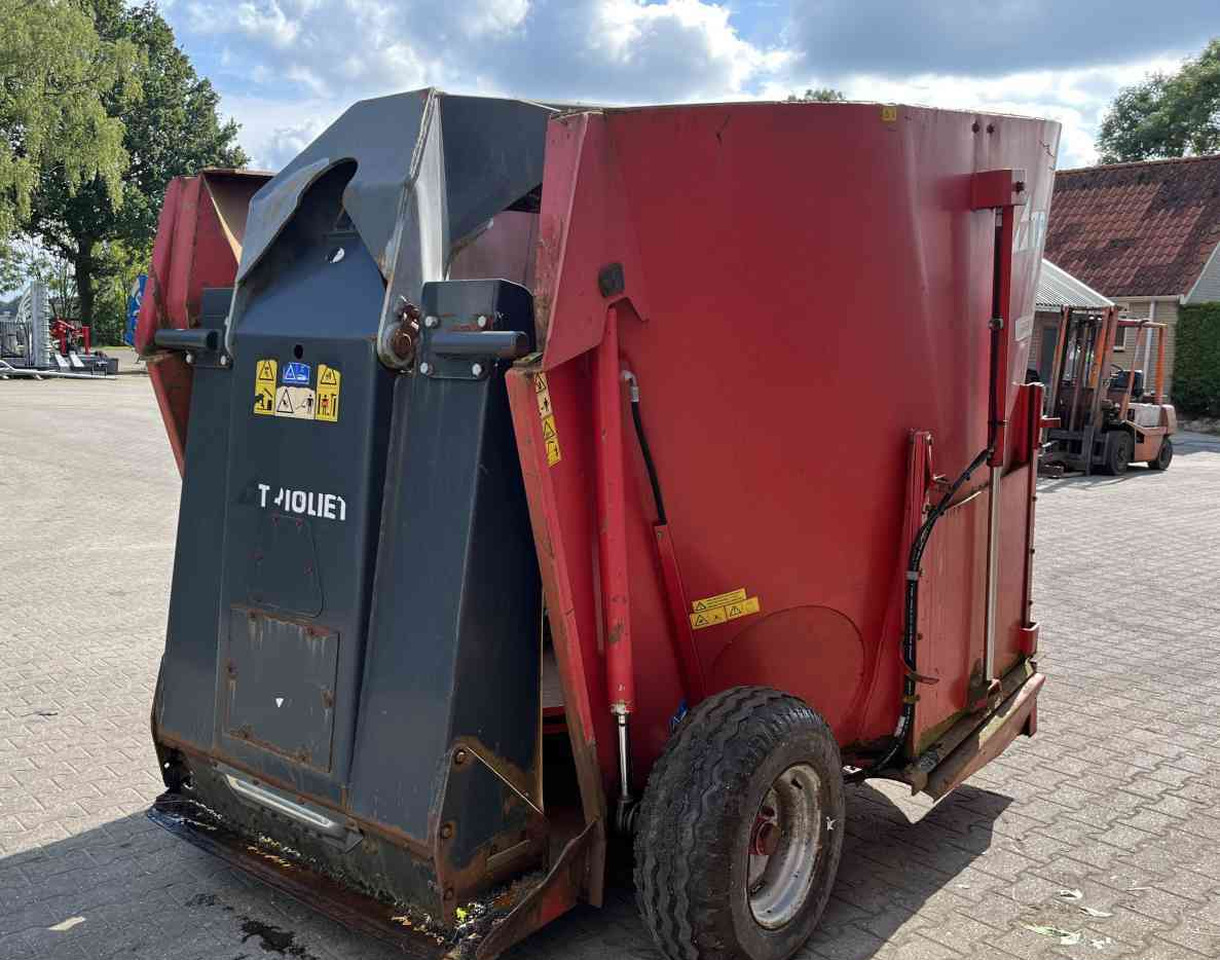 Trioliet Gigant 900 voermengwagen *Verkocht/sold* - Forage mixer wagon: picture 3 Trioliet Gigant 900 voermengwagen *Verkocht/sold* - Forage mixer wagon: picture 3