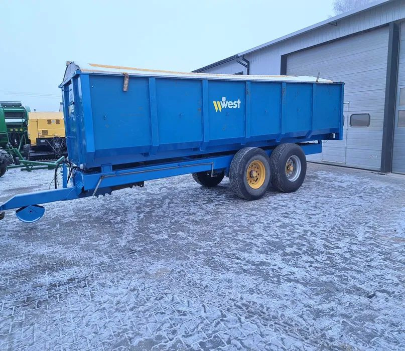 Przyczepa skorupowa WEST 14 ton - Farm trailer: picture 1 Przyczepa skorupowa WEST 14 ton - Farm trailer: picture 1