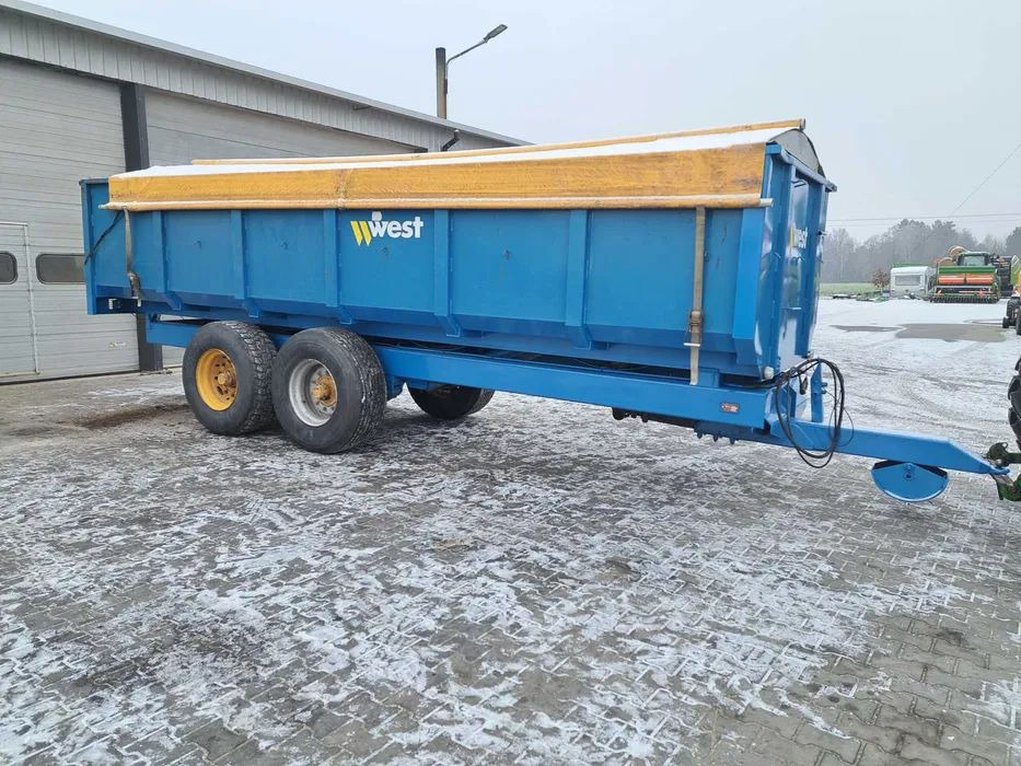 Przyczepa skorupowa WEST 14 ton - Farm trailer: picture 4 Przyczepa skorupowa WEST 14 ton - Farm trailer: picture 4