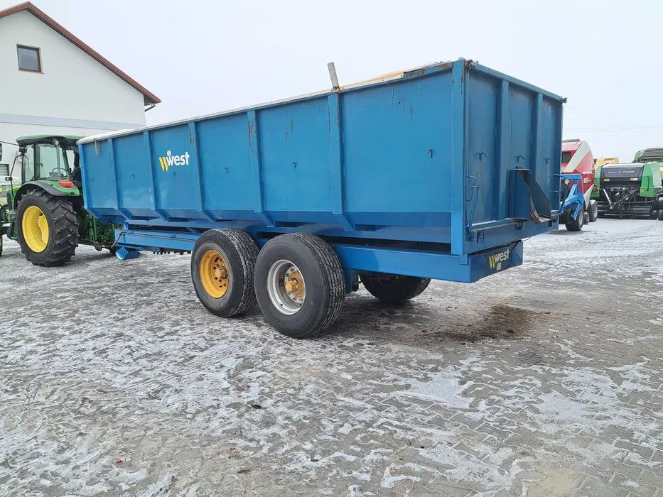Przyczepa skorupowa WEST 14 ton - Farm trailer: picture 2 Przyczepa skorupowa WEST 14 ton - Farm trailer: picture 2