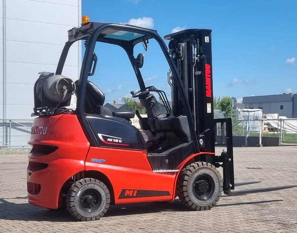 New LPG forklift Manitou MI 18 G NEW TRIPLEX 4700mm: picture 9