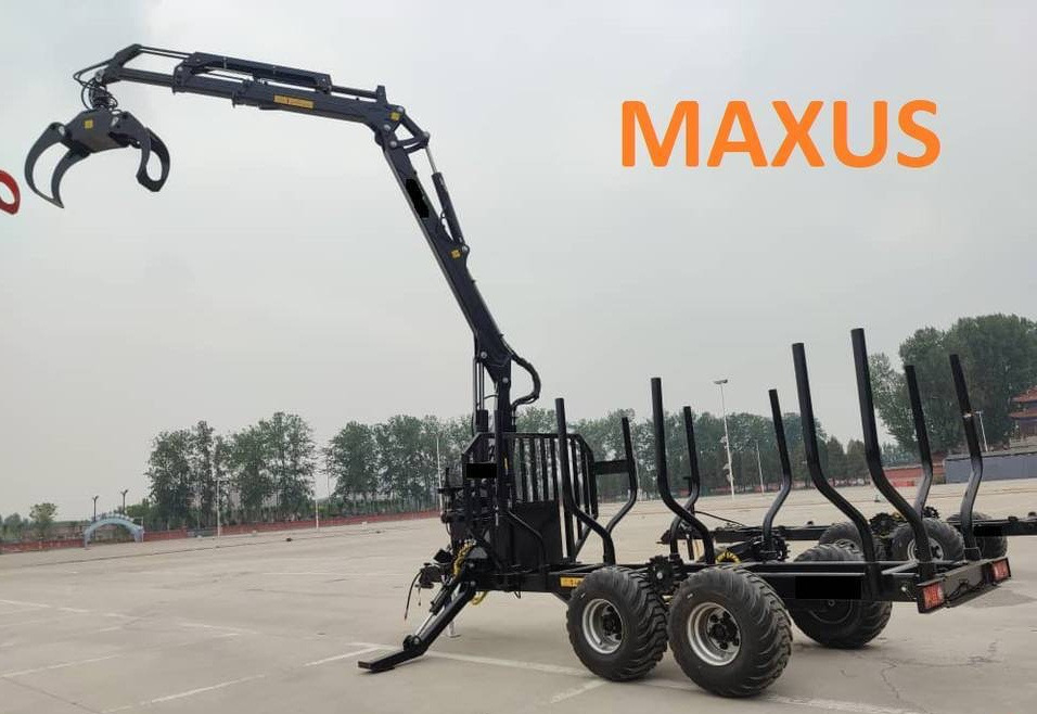 Maxus MAXUS 1400 Erdészeti Pótkocsi + Daru 780 - Timber transport: picture 4 Maxus MAXUS 1400 Erdészeti Pótkocsi + Daru 780 - Timber transport: picture 4