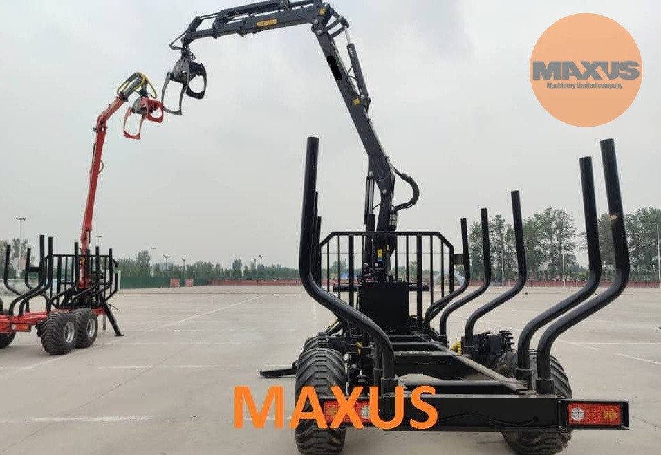 Maxus MAXUS 1400 Forstanhänger + Kran 780 - Timber transport: picture 2 Maxus MAXUS 1400 Forstanhänger + Kran 780 - Timber transport: picture 2