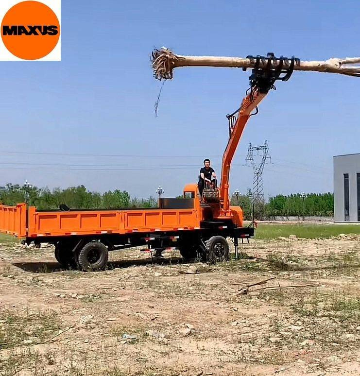 NEW Forwarder Forest Trailer HDS Crane 2 tons MAXUS | НОВИЙ Форвардер Лісова причепа HDS Кран Маніпулятор 2 тонни MAXUS - Forwarder: picture 3 NEW Forwarder Forest Trailer HDS Crane 2 tons MAXUS | НОВИЙ Форвардер Лісова причепа HDS Кран Маніпулятор 2 тонни MAXUS - Forwarder: picture 3