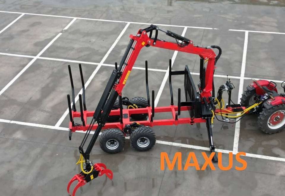 NEW MAXUS 14 TON Trailer 7.8m Crane Warranty up to 10 YEARS | НОВА Прицепа 14 ТОН Кран 7,8 м MAXUS Гарантія до 10 РОКІВ - Timber transport: picture 5 NEW MAXUS 14 TON Trailer 7.8m Crane Warranty up to 10 YEARS | НОВА Прицепа 14 ТОН Кран 7,8 м MAXUS Гарантія до 10 РОКІВ - Timber transport: picture 5