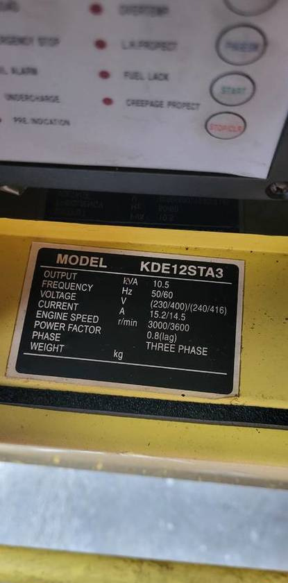 Three-Phase Generator Set like NEW Warranty up to 10 YEARS Трифазний генераторний агрегат як НОВИЙ Гарантія до 10 РОКІВ - Generator set: picture 2 Three-Phase Generator Set like NEW Warranty up to 10 YEARS Трифазний генераторний агрегат як НОВИЙ Гарантія до 10 РОКІВ - Generator set: picture 2