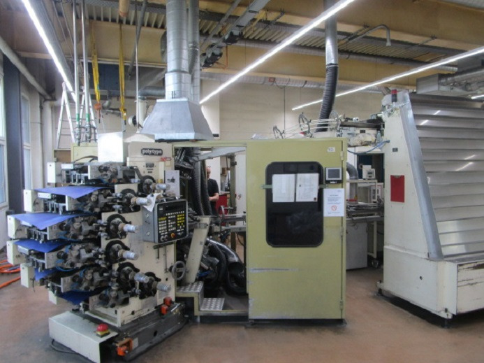 BECHERDRUCKMASCHINE POLYTYPE BDM 400 - Printing machinery: picture 1 BECHERDRUCKMASCHINE POLYTYPE BDM 400 - Printing machinery: picture 1