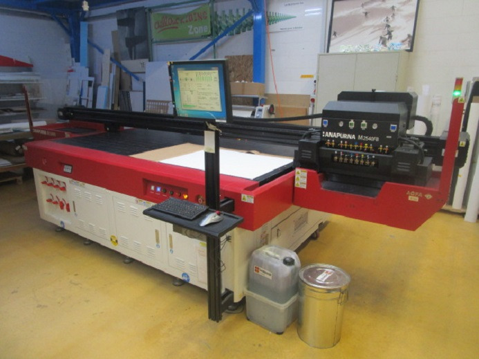 FLACHBETT-UV-GROSSFORMATDRUCKER AGFA ANAPURNA M2540 FB - Digital printing machine: picture 1 FLACHBETT-UV-GROSSFORMATDRUCKER AGFA ANAPURNA M2540 FB - Digital printing machine: picture 1