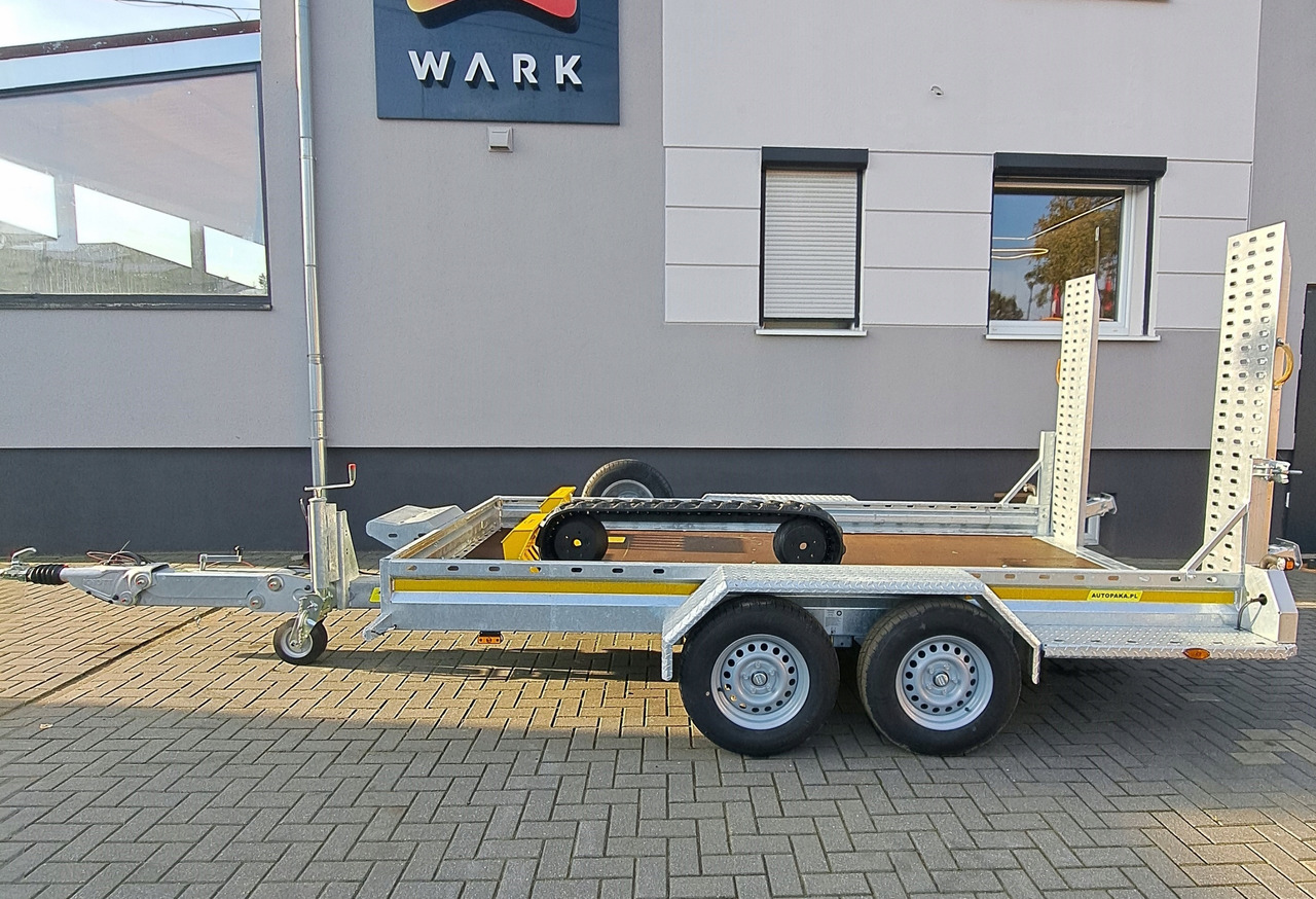 PRZYCZEPA WARK KHD DO MINIKOPARKI KOPARKI REGULOWANY DYSZEL DMC 3500 / WARK KHD TRAILER FOR MINI EXCAVATOR WITH ADJUSTABLE DRAWBAR DMC 3500 - Plant trailer: picture 2 PRZYCZEPA WARK KHD DO MINIKOPARKI KOPARKI REGULOWANY DYSZEL DMC 3500 / WARK KHD TRAILER FOR MINI EXCAVATOR WITH ADJUSTABLE DRAWBAR DMC 3500 - Plant trailer: picture 2