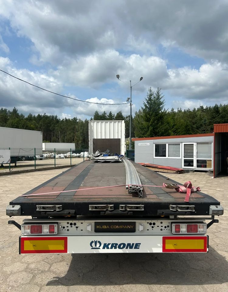Krone SD FIRANKA / PLATFORMA / USZKODZONA ZABUDOWA / 2019 ROK !! - Dropside/ Flatbed semi-trailer: picture 5 Krone SD FIRANKA / PLATFORMA / USZKODZONA ZABUDOWA / 2019 ROK !! - Dropside/ Flatbed semi-trailer: picture 5