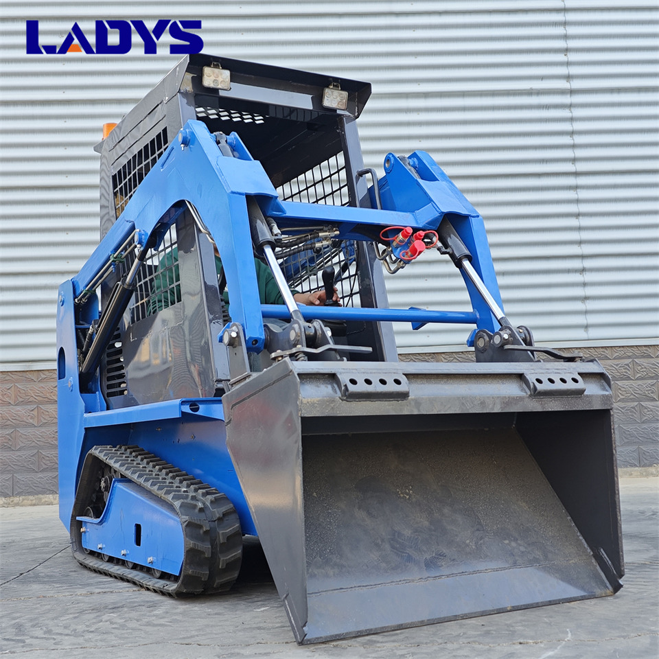 LADYS Free Shipping Mini Skid Steer Loader Compact Track Electric/Diesel Chinese Mini Skid Steer Loader For Sale With Mini Skid Steer Attachments 4 In 1 Bucket - Skid steer loader: picture 2 LADYS Free Shipping Mini Skid Steer Loader Compact Track Electric/Diesel Chinese Mini Skid Steer Loader For Sale With Mini Skid Steer Attachments 4 In 1 Bucket - Skid steer loader: picture 2
