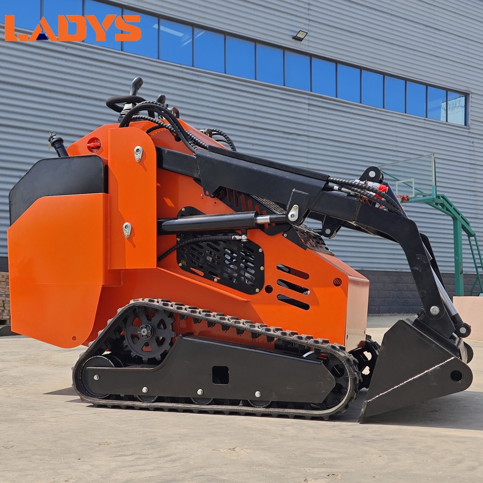 LADYS Free Shipping Mini Skid Steer Loader Compact Track Electric/Diesel Chinese Mini Skid Steer Loader For Sale With Mini Skid Steer Attachments 4 In 1 Bucket - Skid steer loader: picture 2 LADYS Free Shipping Mini Skid Steer Loader Compact Track Electric/Diesel Chinese Mini Skid Steer Loader For Sale With Mini Skid Steer Attachments 4 In 1 Bucket - Skid steer loader: picture 2