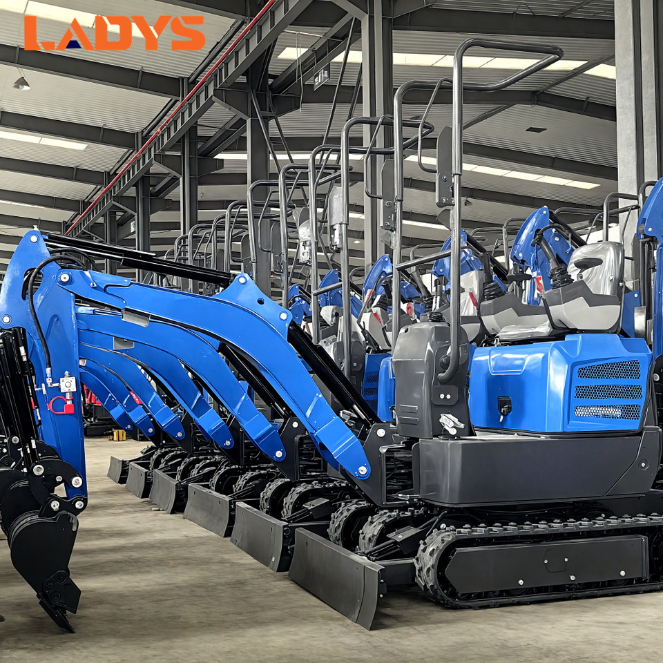 New Mini excavator LADYS LA16Pro Mini Excavator Digger Miniexcavadora EPA Kubota Engine Mini Excavator For Sale With Mini Excavator Attachment Set: picture 6
