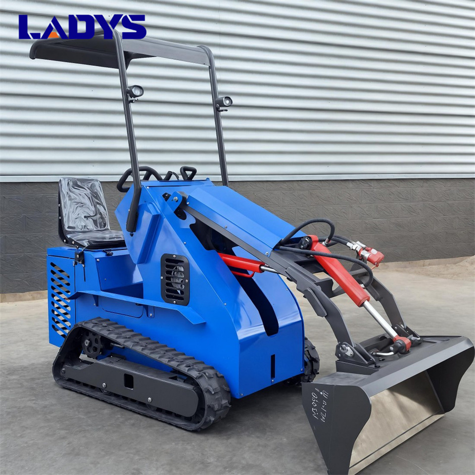 Free Shipping Mini Skid Steer Loader Compact Track Electric/Diesel Chinese Mini Skid Steer Loader For Sale With Mini Skid Steer Attachments 4 In 1 Bucket - Skid steer loader: picture 5 Free Shipping Mini Skid Steer Loader Compact Track Electric/Diesel Chinese Mini Skid Steer Loader For Sale With Mini Skid Steer Attachments 4 In 1 Bucket - Skid steer loader: picture 5