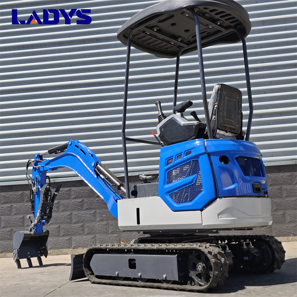 LADYS DY18Mini Excavator Digger Miniexcavadora EPA Kubota Engine Mini Excavator For Sale With Mini Excavator Attachment Set - Crawler excavator: picture 3 LADYS DY18Mini Excavator Digger Miniexcavadora EPA Kubota Engine Mini Excavator For Sale With Mini Excavator Attachment Set - Crawler excavator: picture 3