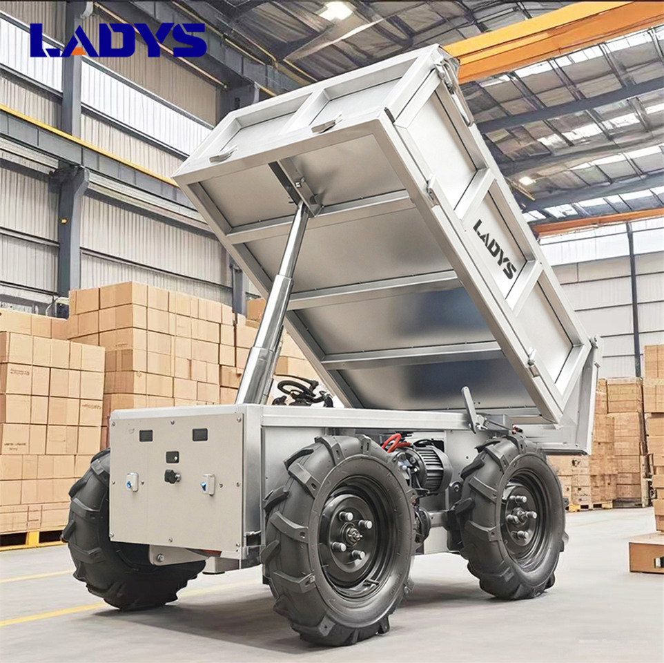 LADYS Electric Remote Control Transporter Agricultural Orchard Farm Electric Utv Material Handling Equipment All Terrain Transport Vehicle - Farm tipping trailer/ Dumper: picture 5 LADYS Electric Remote Control Transporter Agricultural Orchard Farm Electric Utv Material Handling Equipment All Terrain Transport Vehicle - Farm tipping trailer/ Dumper: picture 5
